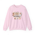Crewneck Sweatshirt  "Powered by Coffee & Baby Cries"  New Parent Cozy Pullover