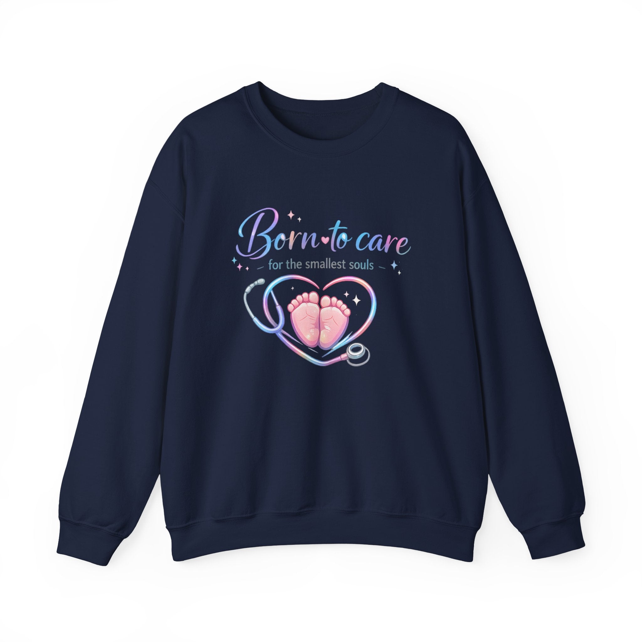 Born to Care for the Smallest Souls Crewneck Sweatshirt