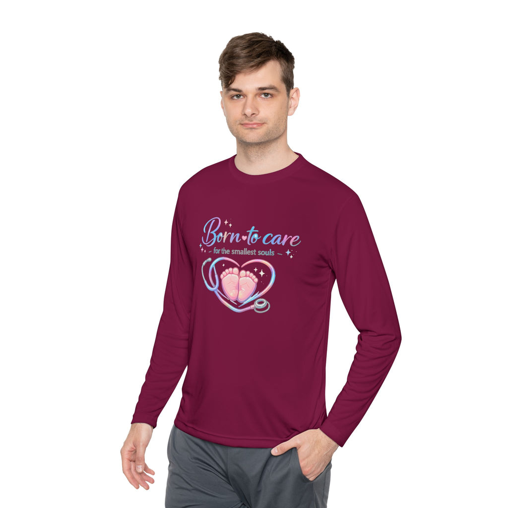 Born to Care for the Smallest Souls - Lightweight Long Sleeve Tee